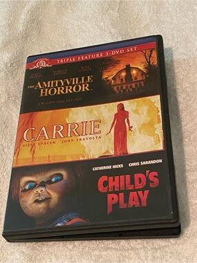 The Amityville Horror - Carrie- Childs Play 3 DVD SET